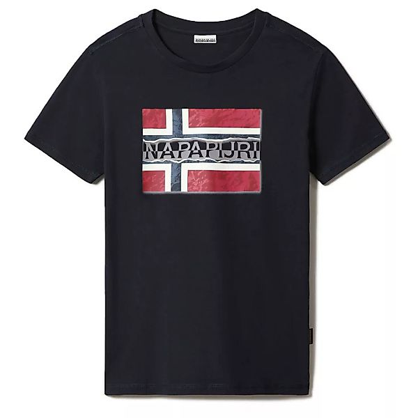 Napapijri Sench Kurzärmeliges T-shirt M Blue Marine günstig online kaufen