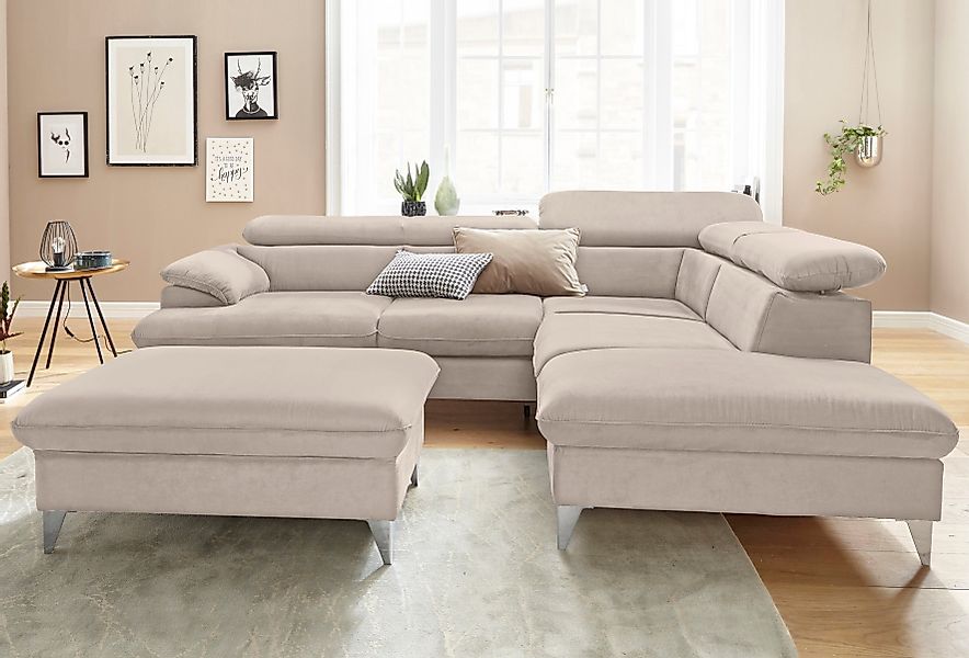 COTTA Polstergarnitur Caluso L-Form, (2-tlg), Set günstig online kaufen