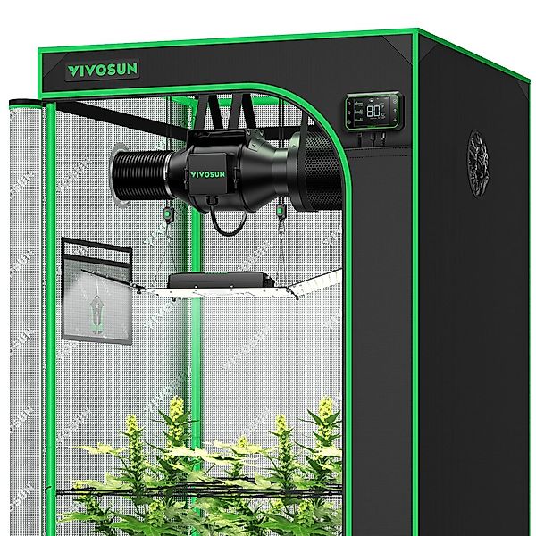 VIVOSUN Gewächshaus VIVOSUN Smart Growbox Komplettset, günstig online kaufen