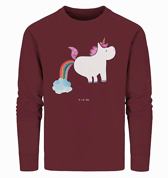 Mr. & Mrs. Panda Longpullover Größe XXL Einhorn Pupsen - Burgundy - Geschen günstig online kaufen