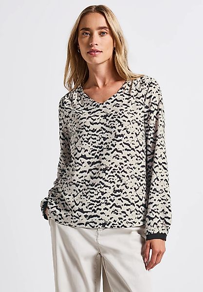 STREET ONE Langarmbluse, aus softer Viskose günstig online kaufen