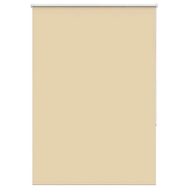 vidaXL Verdunkelungsrollo Beige 110x130 cm Stoffbreite 105,7 cm 4010714 günstig online kaufen