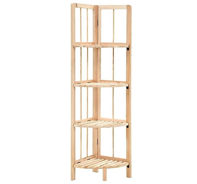 furnicato Eckregal Zedernholz 27x27x110 cm, 1-tlg. günstig online kaufen