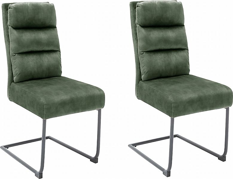 MCA furniture Freischwinger "Lampang", (Set), 2 St., 2er Set, Stuhl mit Sto günstig online kaufen