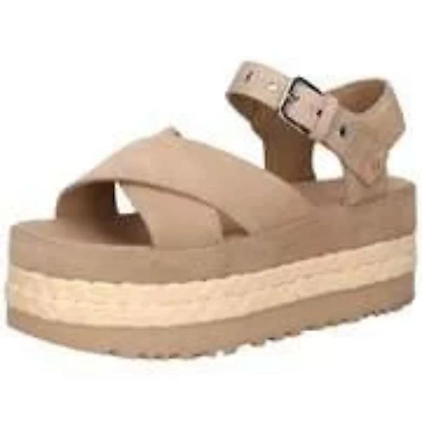 UGG Aubrey Plateau Sandale Damen beige günstig online kaufen
