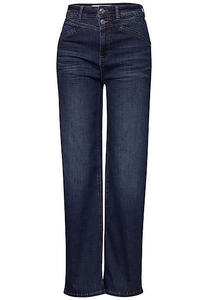 STREET ONE Weite Jeans mit elastischem günstig online kaufen