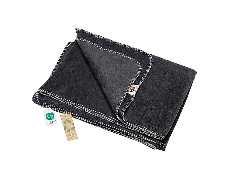 Wohndecke Fussenegger kuschelige Wohndecke Prato anthrazit Schlafdecke 150x günstig online kaufen
