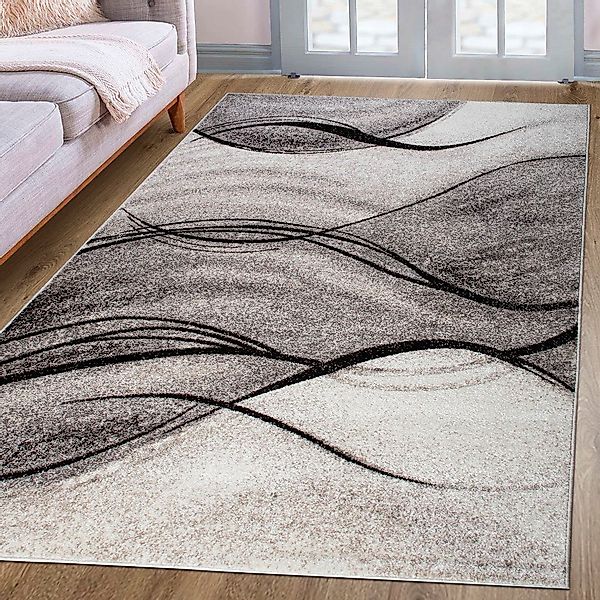 my home Teppich "Tritom" rechteckig 9 mm Höhe mit besonders weichem Flor, K günstig online kaufen