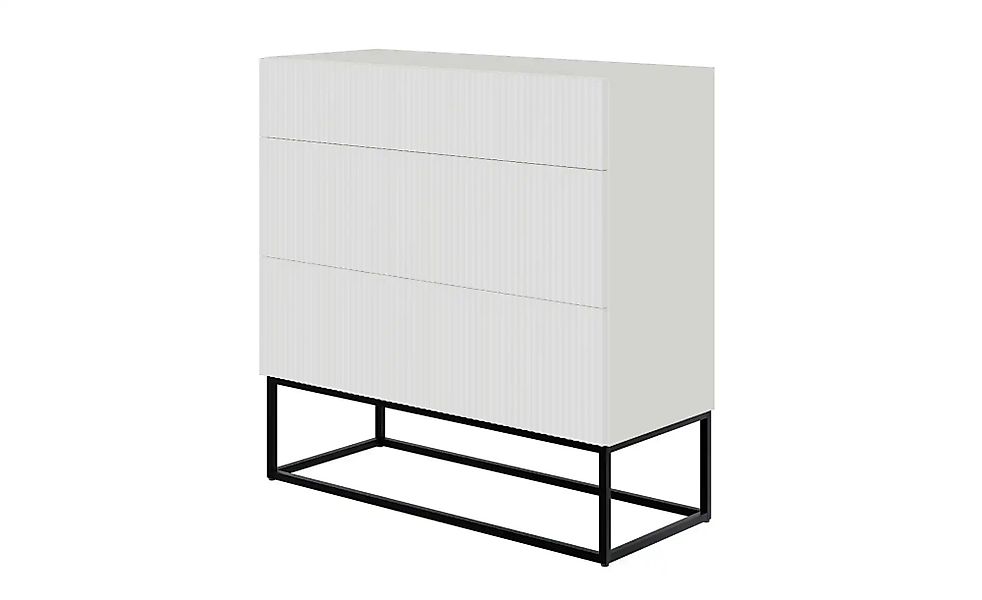 Selsey Highboard  Veldio ¦ weiß ¦ Maße (cm): B: 90 H: 90 Kommoden & Sideboa günstig online kaufen