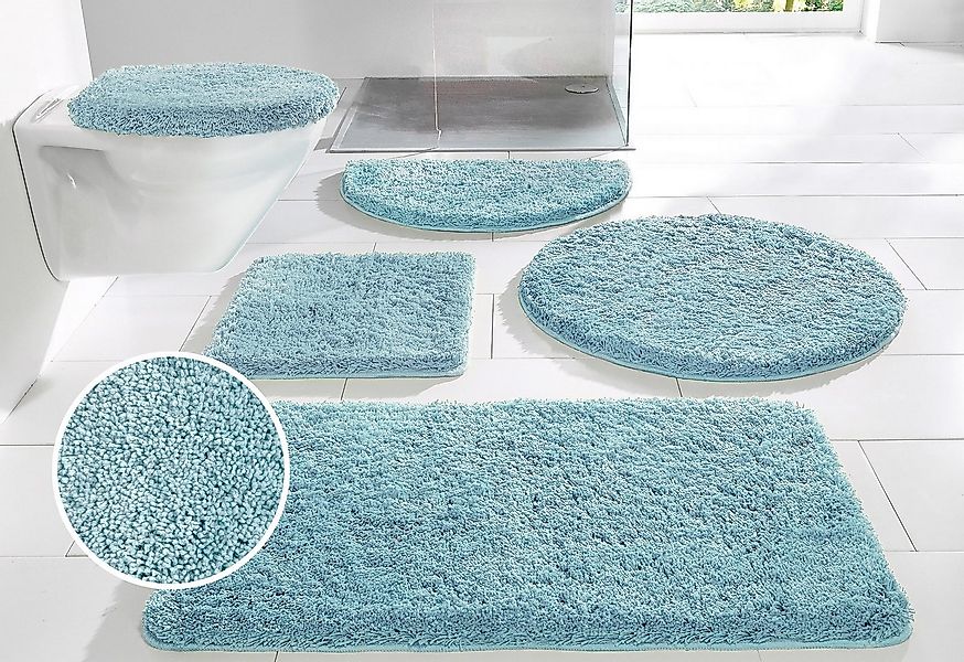 OTTO home Badematte Sanremo, Badvorleger, Badezimmer Teppich, sehr weich, H günstig online kaufen