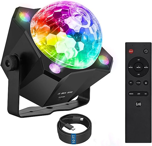 DOPWii Discolicht Partylichter, LED-Farb-Stroboskop-Lichter, Bühnenlicht, f günstig online kaufen