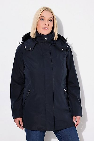 Ulla Popken Outdoorjacke HYPRAR Funktionsjacke wasserabweisend Kapuze günstig online kaufen