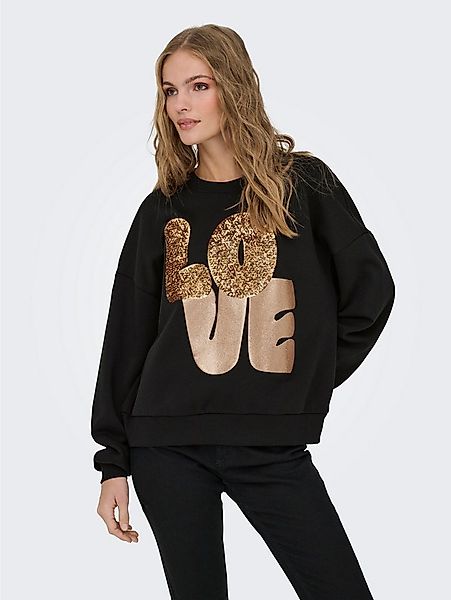 ONLY Sweatshirt ONLLALLY L/S LOVE O-NECK CS SWT günstig online kaufen