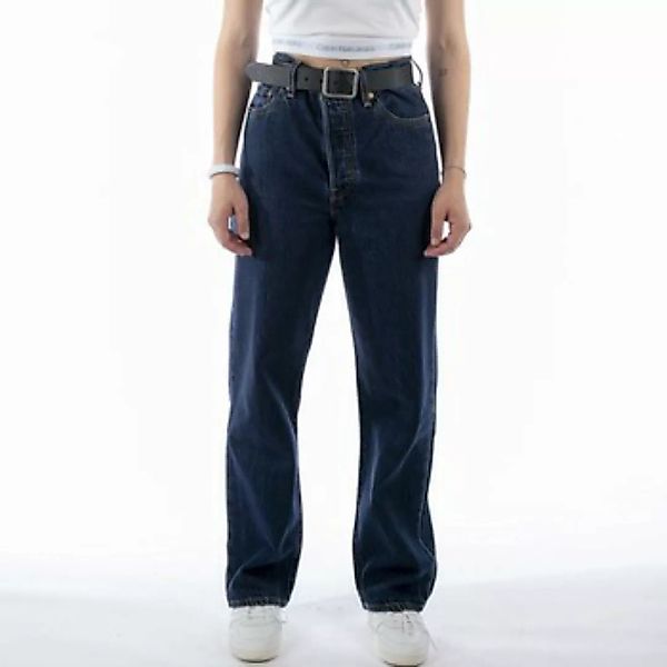 Levis  Jeans Pantaloni   Ribcage Straight Noe Dark Mineral günstig online kaufen