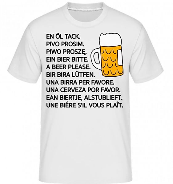 Beer Please · Shirtinator Männer T-Shirt günstig online kaufen