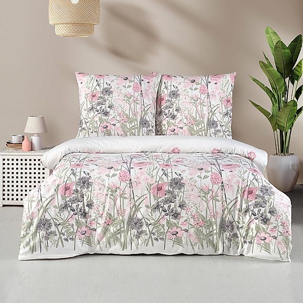 yadetextil Bettwäsche 135x200 cm Angola, Renforce, günstig online kaufen