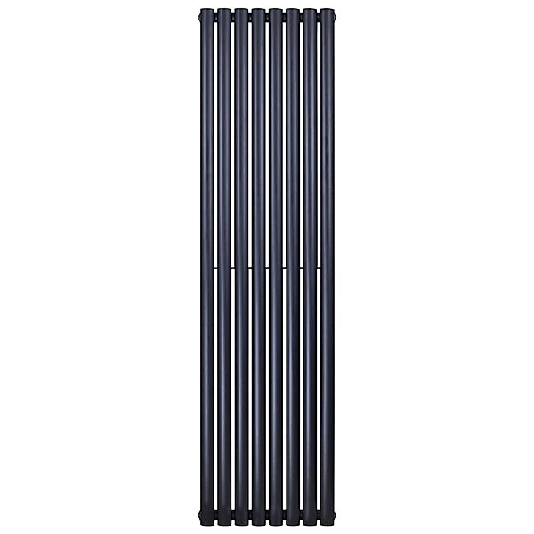 Belrad Paneel Heizkörper Vertikal Doppellagig Schwarz Matt 1800x472 HxB 164 günstig online kaufen