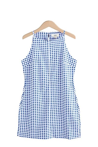 Next Minikleid Ärmelloses Mini-Stretchkleid aus Leinengemisch günstig online kaufen