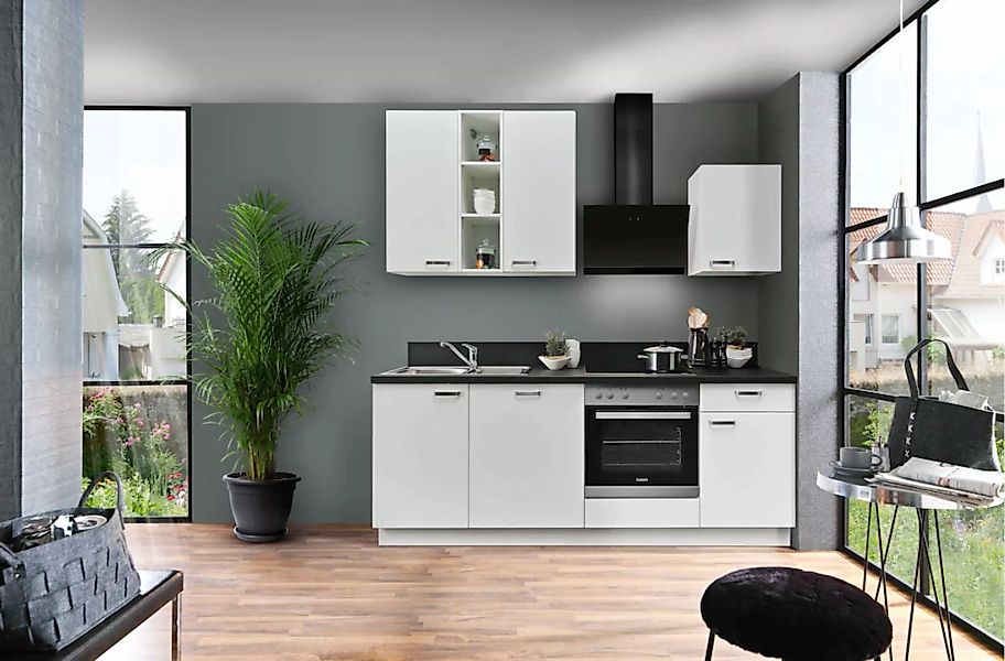 Express Küchen Küchenzeile »Bari«, mit Soft-Close-Funktion und Vollauszug, günstig online kaufen