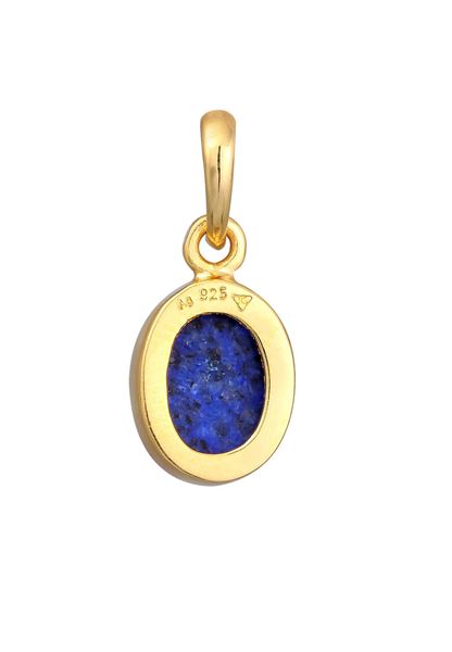 Elli Kettenanhänger Lapis Lazuli Edelstein Oval günstig online kaufen