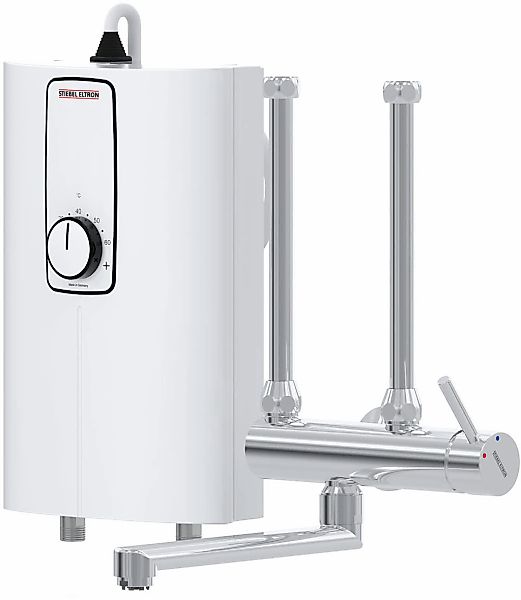 STIEBEL ELTRON Kompakt-Durchlauferhitzer "DCE 11/13 H" Set, 3i Technologie günstig online kaufen