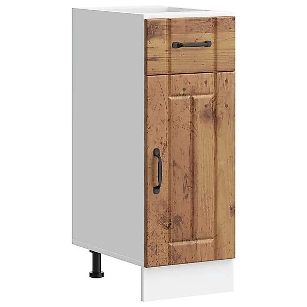 vidaXL Küchen-Unterschrank Lucca Altholz-Optik Holzwerkstoff 853705 günstig online kaufen