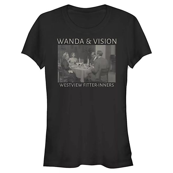 Marvel - WandaVision - Wanda & Vision Fitter Inners - Frauen T-Shirt günstig online kaufen