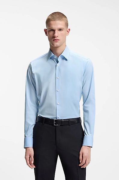 BOSS Businesshemd Kentkragen, Regular Fit, bügelleichte Qualität günstig online kaufen