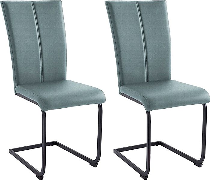 Home affaire Freischwinger »Nils«, (Set), 2 St., Strukturstoff-Struktur gro günstig online kaufen