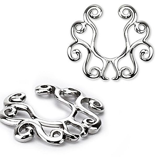 Order & Smile Schmuck Brustwarzenpiercing Fake günstig online kaufen