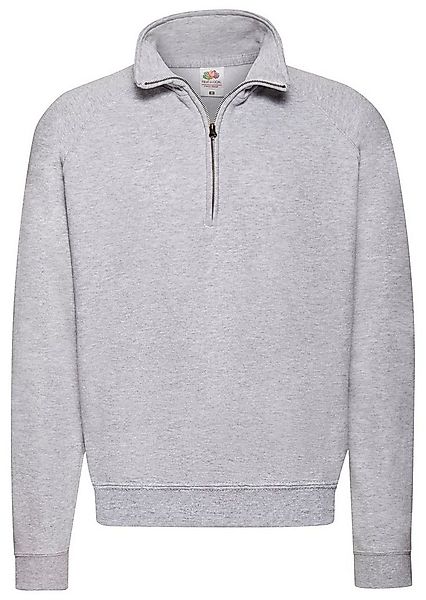 Fruit of the Loom Sweatshirt Fruit of the Loom Classic Zip Neck Sweat günstig online kaufen