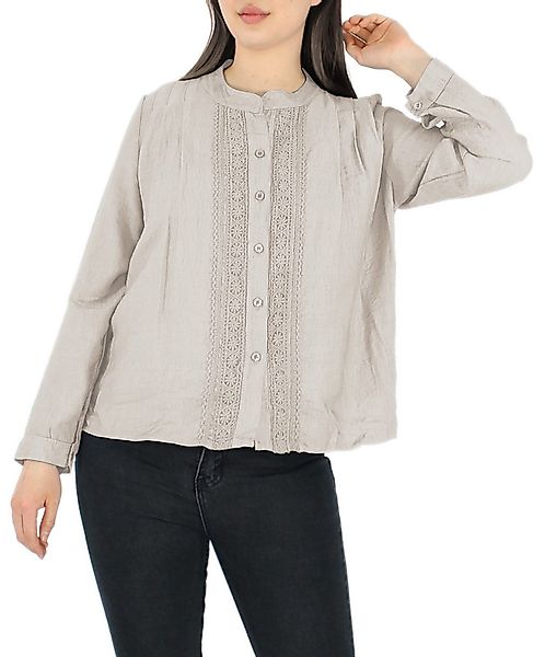 dy_mode Langarmbluse Damenbluse – Stilvolle Tunika günstig online kaufen