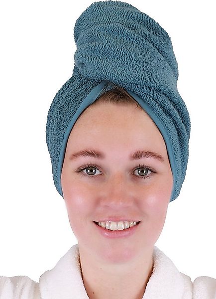 Betz Turban-Handtuch mit Knopf BERLIN Kopfhandtuch Haarturban, (1-St), mit günstig online kaufen