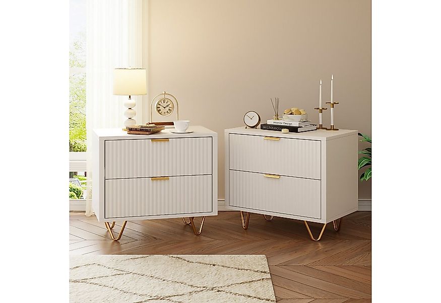 Gdood Nachttisch Wohnzimmertisch Schreibtisch Ablagetisch (2-St., Perfekt f günstig online kaufen