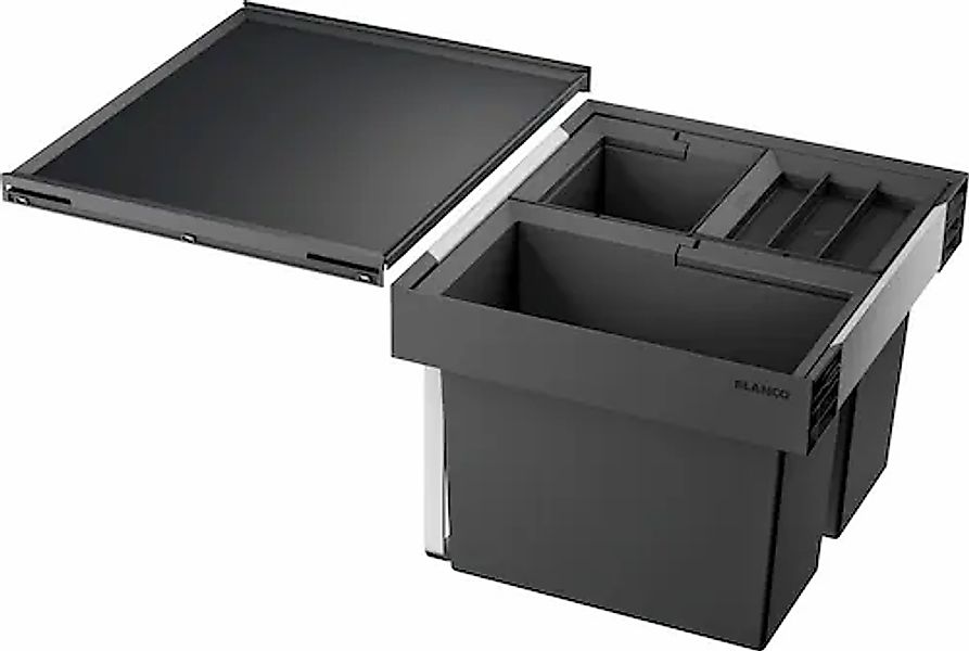 Blanco Mülltrennsystem »Flexon II 50/3« 3 Behälter Kunststoff, Stahlblech, günstig online kaufen