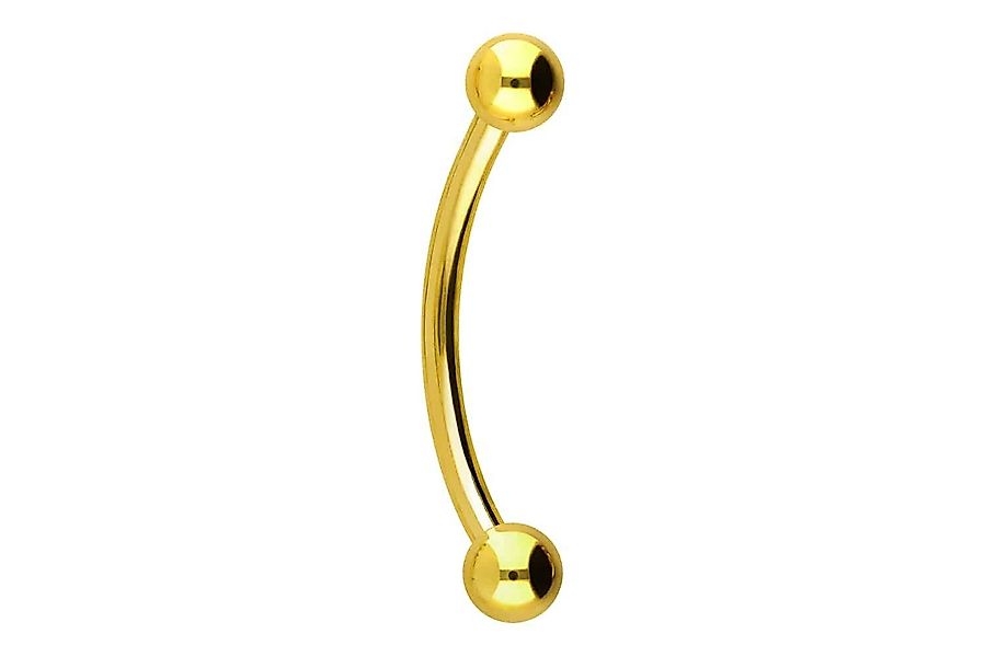 PIERCINGLINE Bauchnabelpiercing Chirurgenstahl Banane (Bananen / günstig online kaufen