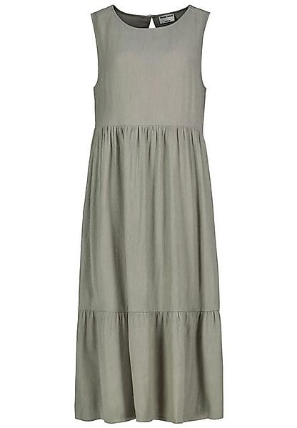 Fresh Made Shirtkleid Ärmelloses Design mit Rundhalsausschnitt und Rüschen günstig online kaufen
