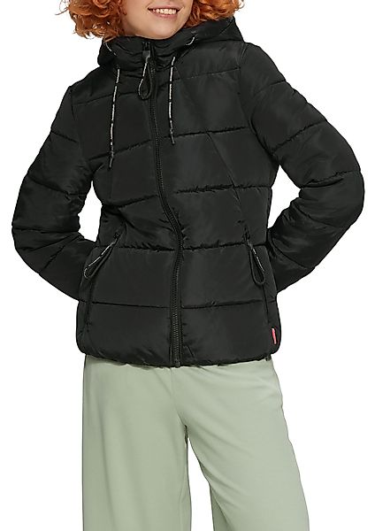 QS Steppjacke mit Kapuze günstig online kaufen