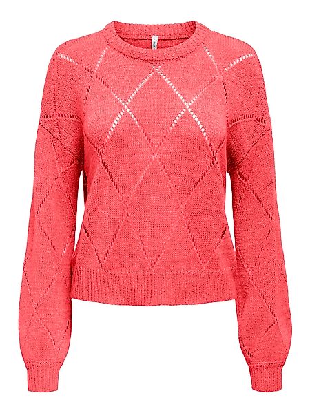 ONLY Strickpullover ONLGEENAS LS STRUCTURE O-NECK günstig online kaufen