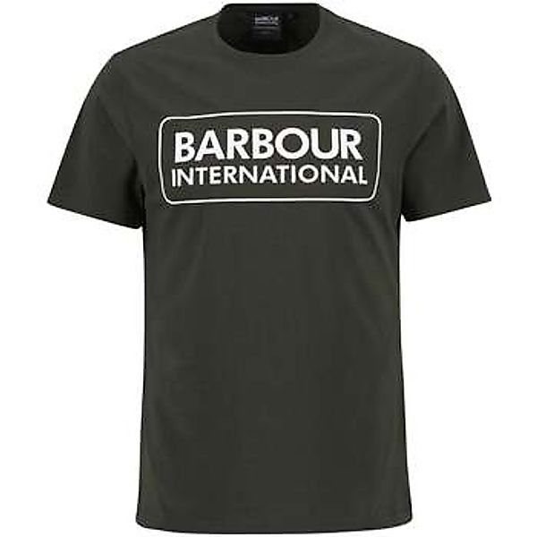 Barbour  T-Shirt Essential Large Logo T-Shirt Sage/White günstig online kaufen