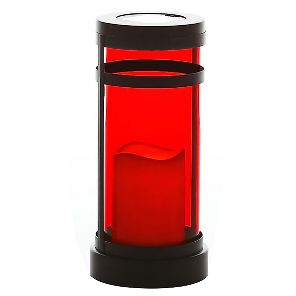 Flower Power LED Outdoor Grablampe Arimo Solar Rot günstig online kaufen