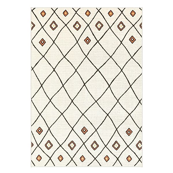 KARAT Outdoorteppich Berber Stilvoller Außenteppich Creme 160 x 230 cm günstig online kaufen