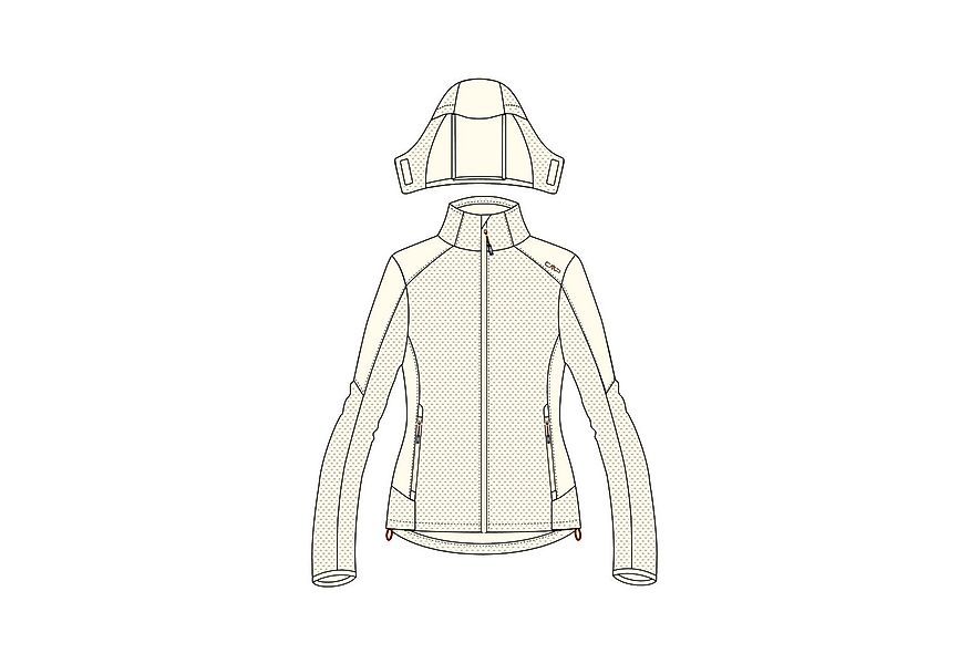 CMP Outdoorjacke CMP Damen Jacke Woman Jacket Zip Hood 34A5246 günstig online kaufen