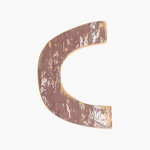Holzbuchstabe - Vintage C günstig online kaufen