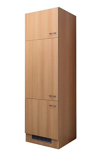 Flex-Well Geräteschrank Geräteschrank für Kühlschrank - 60 cm breit - Buche günstig online kaufen