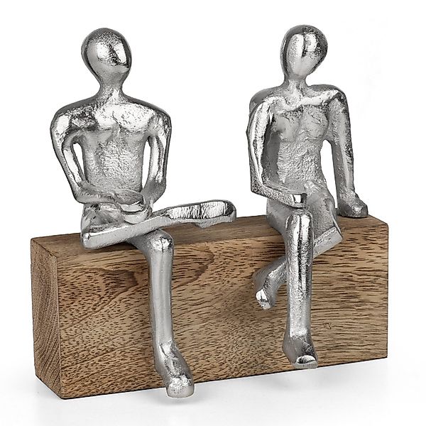 Moritz Skulptur Dekofigur Freunde sitzend auf günstig online kaufen