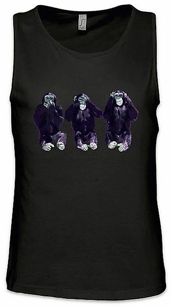 Urban Backwoods Tanktop See No Hear No Speak No Apes Ärmelloses T-Shirt Maf günstig online kaufen