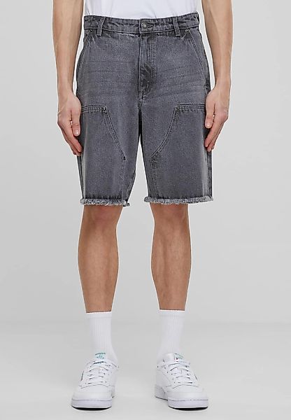 URBAN CLASSICS Shorts "Urban Classics Open Edge Two Knee Denim Shorts" günstig online kaufen