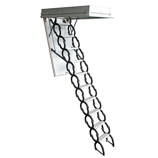 Bodentreppe Euro Star 100 cm x 70 cm wärmegedämmt U-Wert 1,1 Raumhöhe bis 3 günstig online kaufen