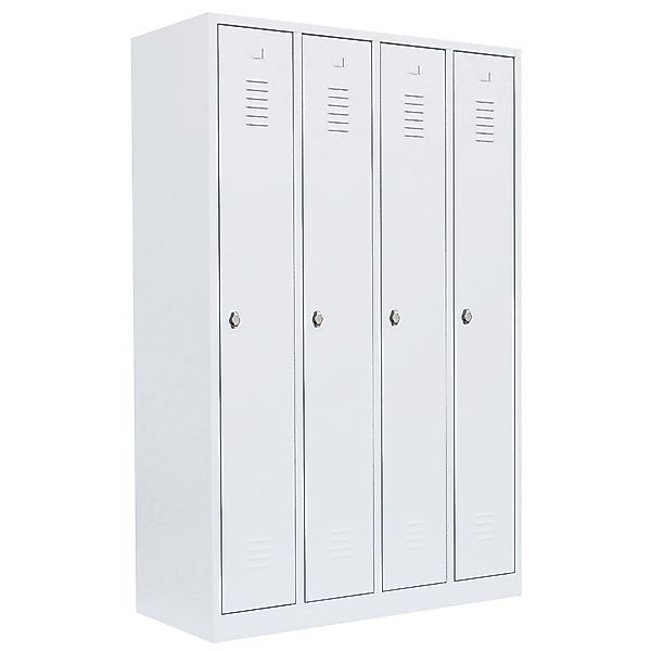 Steelboxx Spind Spind Garderobenschrank Weiß - günstig online kaufen